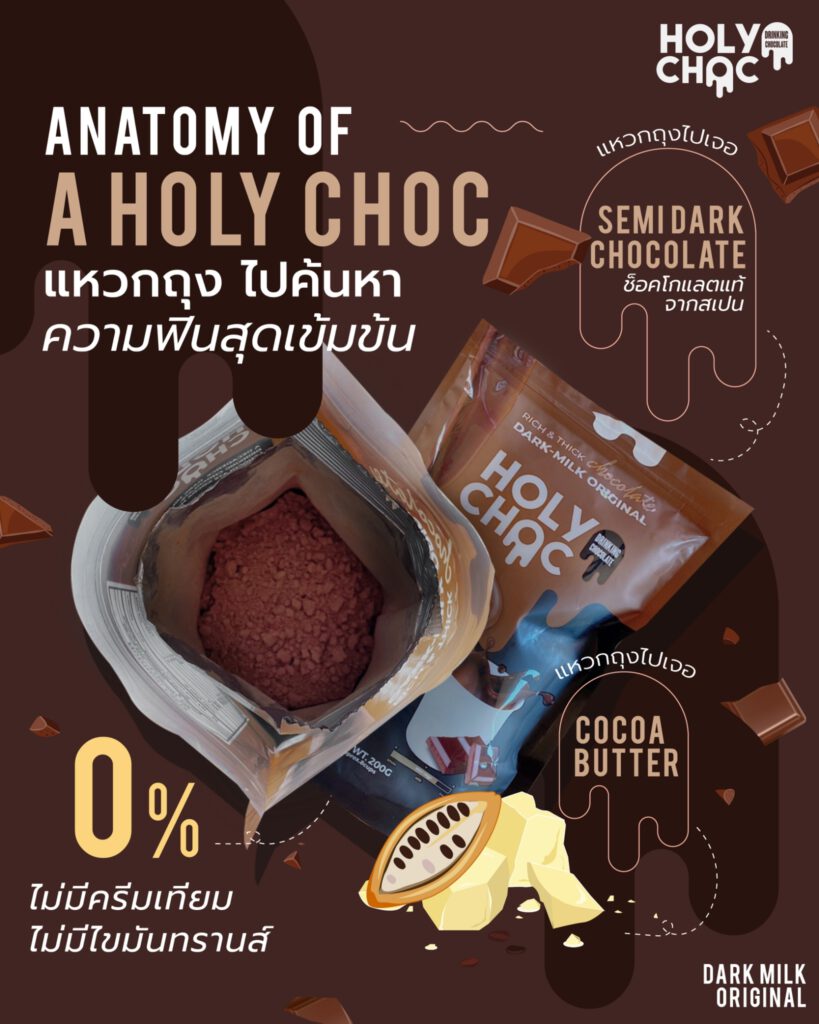 ANATOMY OF A HOLY CHOC แหวกถุง ไปค้นหาความฟินสุดเข้มข้น